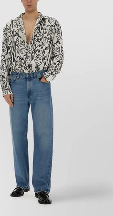 Jacquemus viscose linen rayon shirt