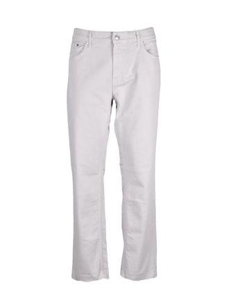 Department Five Beige Cotton Rubber Jeans