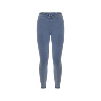 Freddy Jeggings WR.UP 7/8 superskinny vita alta con anello