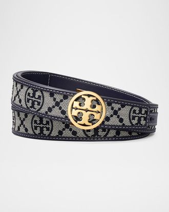 Tory Burch Miller Monogram Belt