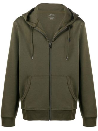 Polo Ralph Lauren zipped long-sleeved hoodie - Green