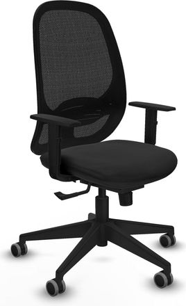 Piqueras y Crespo Sedia Da Ufficio Piqueras Y Crespo Cilanco Nero Schiuma 50 Mm