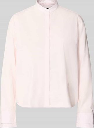 HUGO BOSS Regular Fit Langarmbluse aus reiner Baumwolle Modell BERTYNA-MONDAY in Rose, Gr&ouml;&szlig;e 32