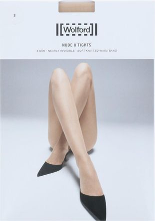 Wolford Transparente Strumpfhose Nude 8
