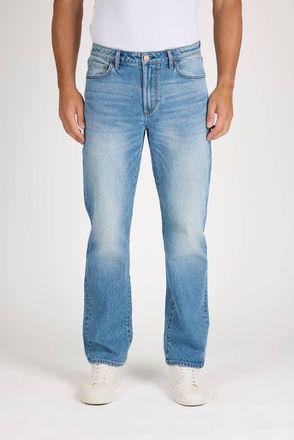 Monfrere Caine Straight Leg Vintage Rigid Denim Jeans In Lincoln