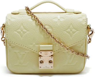 Louis Vuitton Micrometis two-way shoulder bag - women - Leather - One Size - Yellow