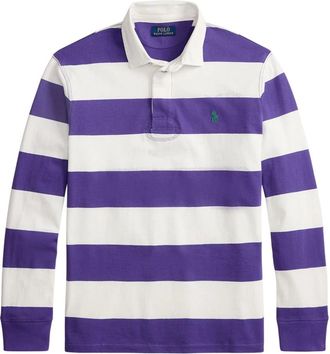 Ralph Lauren Tops, Heren, Veelkleurig, L, Katoen, Het Iconische Rugby Shirt