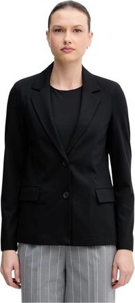 Benetton Regular Fit Blazer - Dames - Blazers - Zwart - S - Jassen