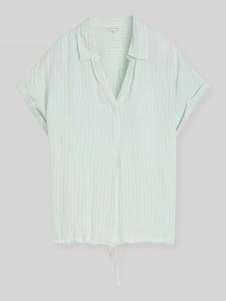 Tom Tailor Relaxed Fit Bluse aus Viskose in Mint, Gr&ouml;&szlig;e 34