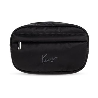 Kenzo Belt Bags, male, Black, Size: ONE SIZE Logo Belt Bag