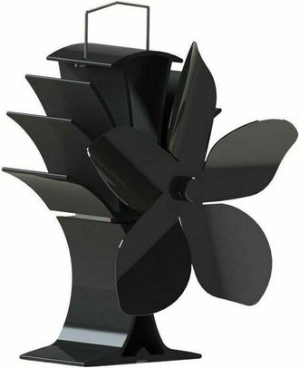 OEM Ventilador De Chimenea Accionado Por Calor, Ventilador De Estufa De 5 Aspas