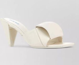 Loewe leather origami mules