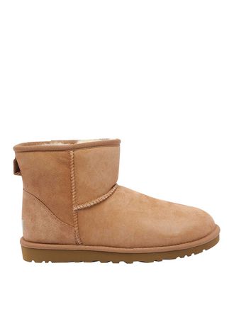 UGG Beige Classic Mini Booties