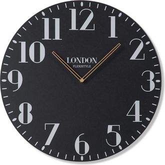 OEM Reloj De Pared Retro Grande De Londres, 50 Cm
