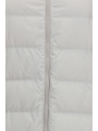 Brunello Cucinelli Womens Puffer Jacket Monil Chain Geyser Outer: Polyamide