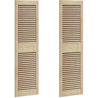 vidaXL Porte per Armadi Altro 2 pcs Marrone 140.5 x 39.5 x 2.1 cm - Vidaxl