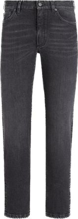 Ermenegildo Zegna Roccia Slim-fit Jeans - Heren - Slim Fit Jeans - Grijs - W31 - Katoen - Jeans