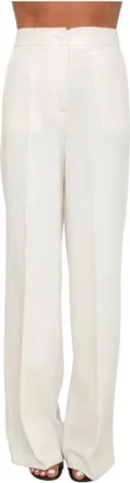 Kocca Broeken, Dames, Wit, XS, Katoen, Pantalone Panna