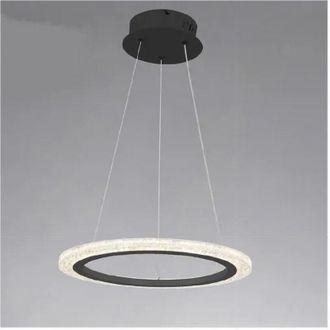 Trade Shop Trade Shop - Copy Of Plafoniera Led 24w Cerchio Effetto Cristallo Bianco Luce Fredda Calda Naturale 31715