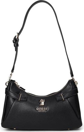 Guess Yesba Shoulder Bag Shoulder Womens Handbags Black, Polyurethane
