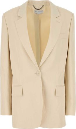 Stella McCartney Stella Mc Cartney Ivory Viscose Blend Blazer