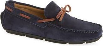 Bruno Magli Viaggio Driving Loafer in Navy Suede at Nordstrom Rack, Size 10.5