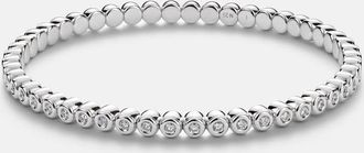Bucherer Pulsera Stretchy de oro blanco de 18 ct con diamantes