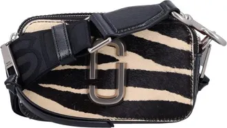 Marc Jacobs The Zebra Haircalf Snapshot Bag