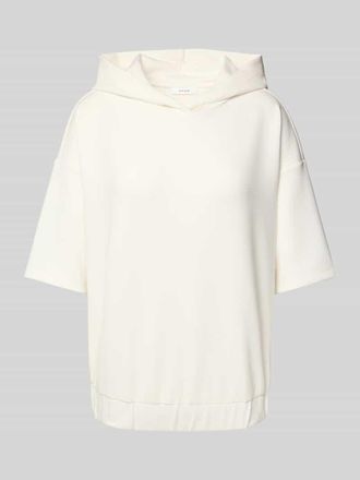 OPUS Relaxed Fit Hoodie aus Modal-Mix Modell Gerta in Beige, Gr&ouml;&szlig;e 38