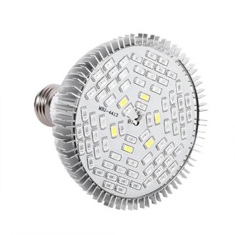 OEM L&aacute;mpara Led De 50 W De Espectro Completo Para Plantas De Interior, Hortalizas Y Flores, Bombilla Led E27 Para Invernaderos Hidrop&oacute;nicos, Duradera Y De