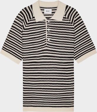 Nn.07 Mens Brett Short-Sleeve Polo Shirt