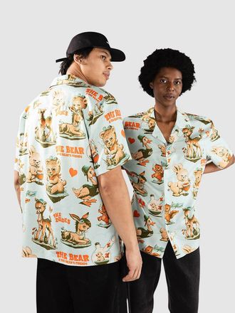 THE DUDES Wasted Dudes Pistachio Hawaiian Shirt patroon