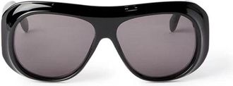 Palm Angels PERI103ELFIN0107 Oversized Frame Sunglasses - Black
