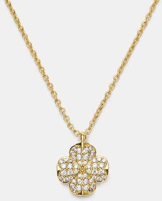 Kate Spade New York Spade Flower Pave Mini Pendant