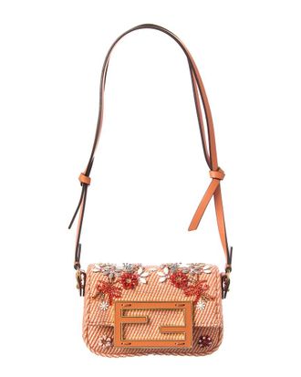 Fendi Baguette Nano Denim Charm