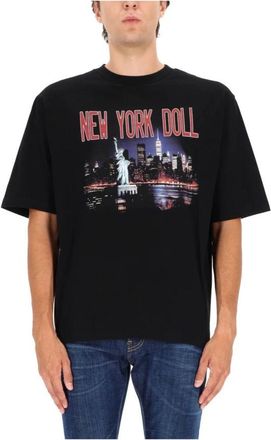 Dsquared2 X Vaquera Print T-Shirt - Heren - T-shirts - Zwart - M - Katoen - Tops