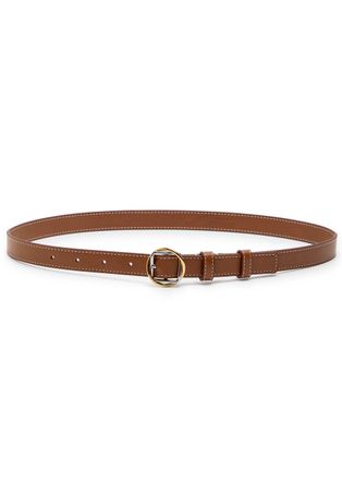 Jacquemus La Ceinture Salon Fine Leather Belt - Light Brown - 85 (UK 12 / L)