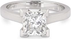Bespoke 18ct White Gold Diamond Solitaire Ring