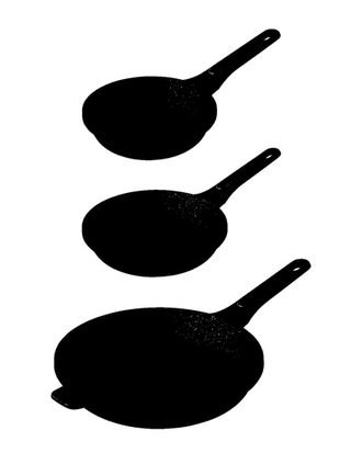 Berghoff Berghoff Gem 3Pc Fry Pan Set