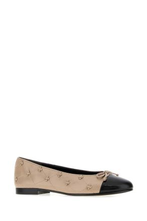 Tory Burch Cemento Ballet Flat - Beige