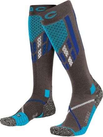P.A.C. SK 6.2 Merino Technical Pro Skisocken f&uuml;r Damen | grau