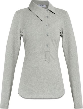 The Attico Cotton Polo Shirt-Donna