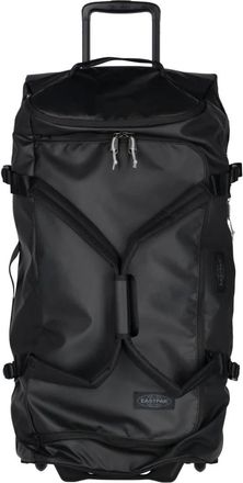Eastpak Koffers, unisex, Zwart, ONE Size, Polyester, Grote Duffel Pack met wielen en zeil