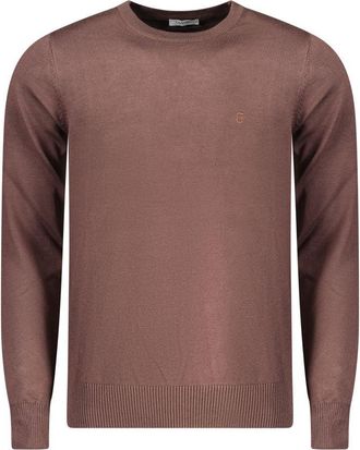 Coveri Moving Marrone Viscose Heren Trui