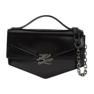 Karl Lagerfeld Handbags, female, Black, Size: ONE SIZE K/Studio Crossbody Bag