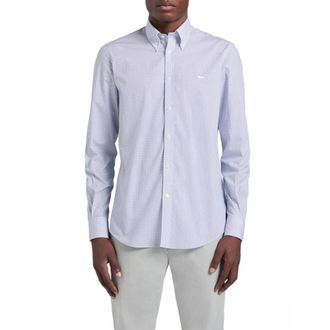 Harmont & Blaine Casual Shirt - Heren - Casual Overhemden - Blauw - 3XL - Katoen - Overhemden