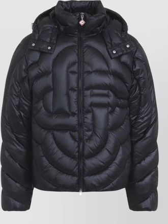 Casablanca down quilted hooded puffer jacket