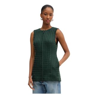 A|X Armani Exchange Dames, Tops, Groen, Maat: L Katoen