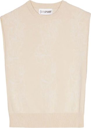 OperaSPORT Top smanicato Camille - Toni neutri