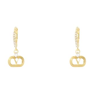 Valentino Garavani Ovalette Oorbellen - Dames - Oorbellen - Geel - ONE Size - Accessoires